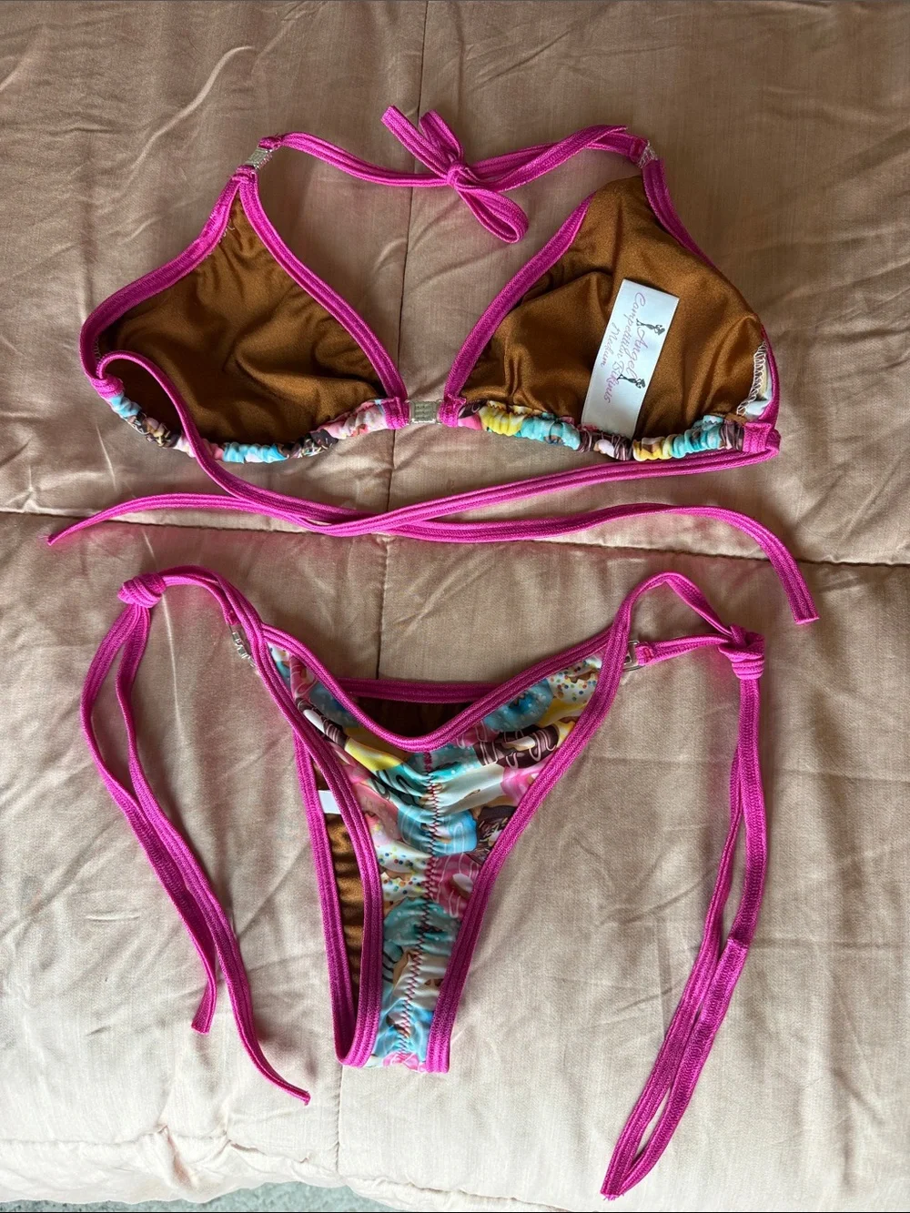 Angel Competition Bikinis playful donut